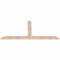 Ekena Millwork Portland Smooth Timber Gable Bracket, Douglas Fir, 84"W x 38"H x 1 1/2"D x 5 1/2"F, 11/12 Pitch GBW084X38X0206POR00SDF - alternate 3